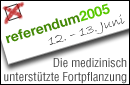 Logo Parlamentswahlen Referendum 2005